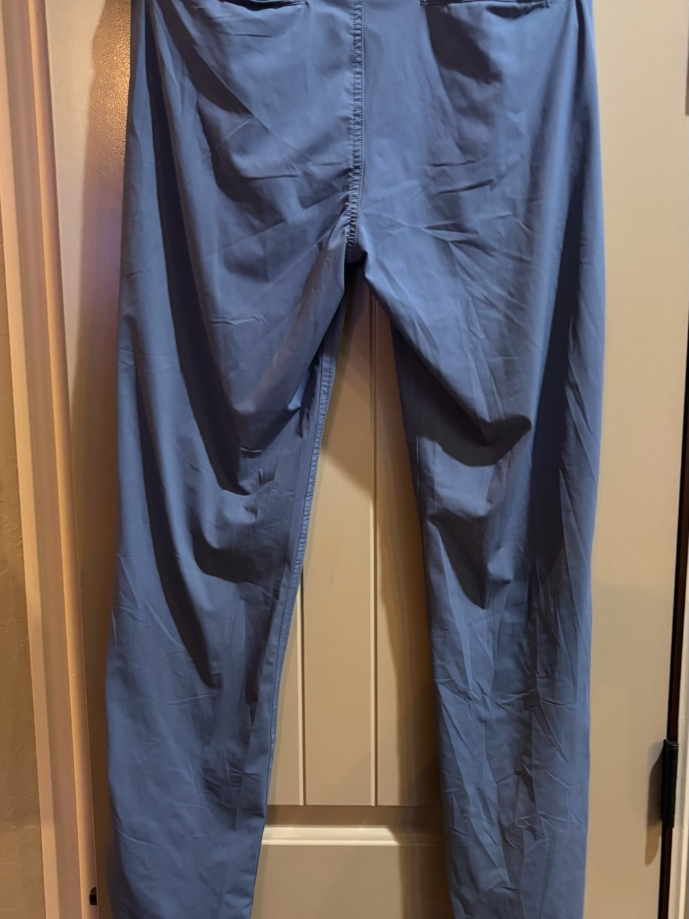 REDVANLY Mens Golf Pants Medium Blue Performance Stretch Lightweight Trouser 30”